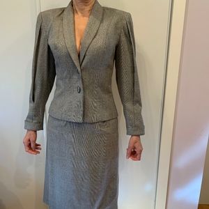 Vintage classic business suit. Sz S